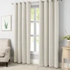 Kirkland's Home Sandy Beige Blackout Curtain Panel Set, 108 In.- Curtains & Drapes
