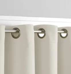 Kirkland's Home Sandy Beige Blackout Curtain Panel Set, 108 In.- Curtains & Drapes