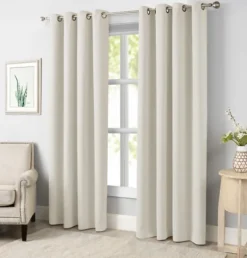 Kirkland's Home Sandy Beige Blackout Curtain Panel Set, 96 In.- Curtains & Drapes