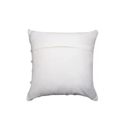 Kirkland's Home Sandy Beige Hand Knotted Decorative Throw Pillow- Pillows