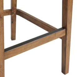 Kirkland's Home Sandy Beige Swivel Square Bar Stool- Bar Stools & Counter Height Stools