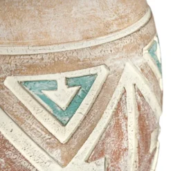 Kirkland's Home Santa Fe Carved Motif Table Lamp- Table Lamps