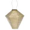 Kirkland's Home Sashiko Diamond Hanging Led Outdoor Lantern- Outdoor Lighting