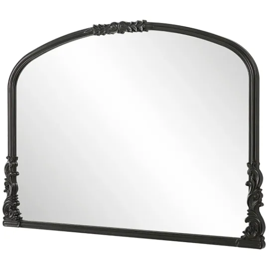 Kirkland's Home Satin Baroque Arched Wall Mirror- Decorative Mirrors
