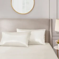 Kirkland's Home Satin Standard 2-Pc. Pillow Case Set- Bed Sheets