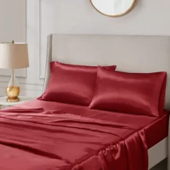 Kirkland's Home Satin Standard 2-Pc. Pillow Case Set- Bed Sheets