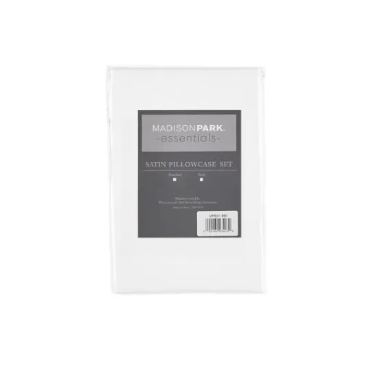 Kirkland's Home Satin Standard 2-Pc. Pillow Case Set- Bed Sheets