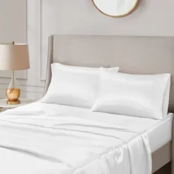 Kirkland's Home Satin Standard 2-Pc. Pillow Case Set- Bed Sheets