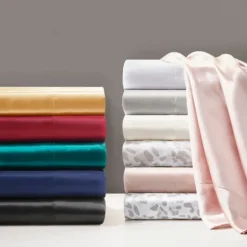 Kirkland's Home Satin Standard 2-Pc. Pillow Case Set- Bed Sheets
