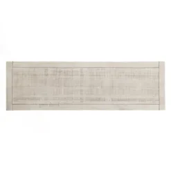Kirkland's Home Savannah Cream Distressed Cabinet- Entryway Furniture