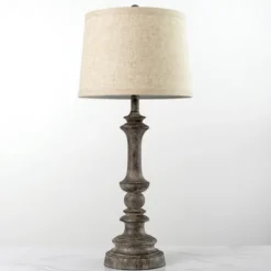 Kirkland's Home Savannah Spindle Table Lamp- Table Lamps