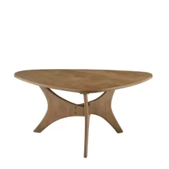 Kirkland's Home Savannah Wooden Triangle Coffee Table- Coffee Tables