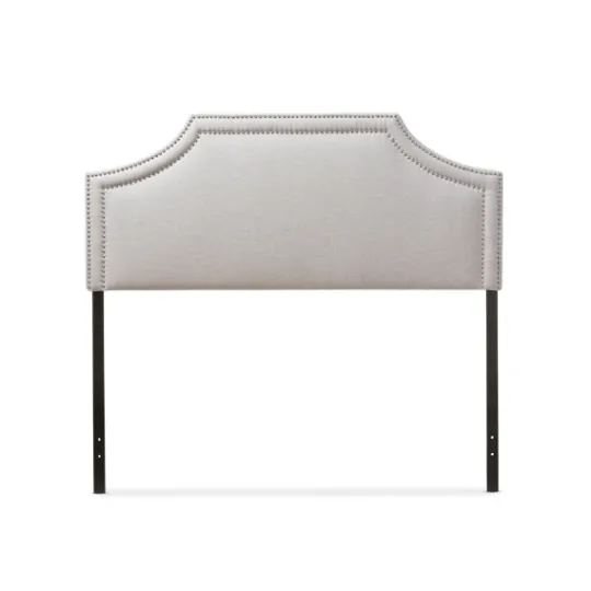 Kirkland's Home Scalloped Corner Queen Headboard- Beds & Headboards