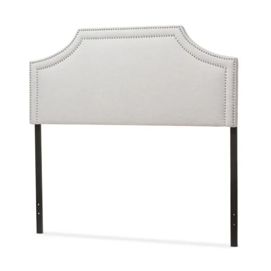 Kirkland's Home Scalloped Corner Queen Headboard- Beds & Headboards