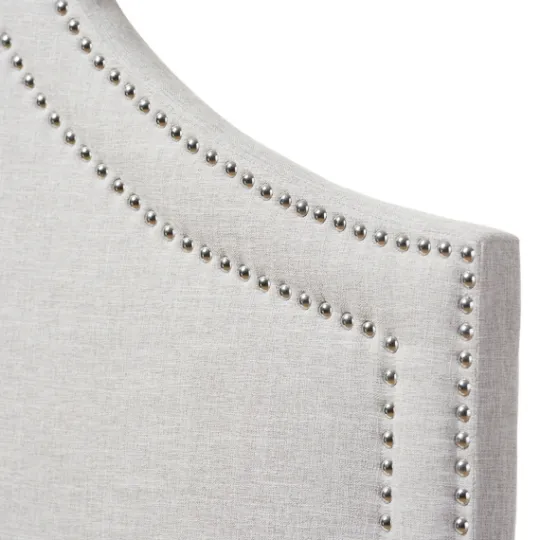 Kirkland's Home Scalloped Corner Queen Headboard- Beds & Headboards