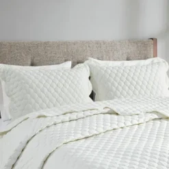 Kirkland's Home Scalloped Crinkle 3-Pc. Cali King Quilt Set- Quilts