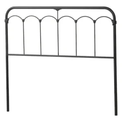 Kirkland's Home Scalloped Metal Josie King Headboard- Beds & Headboards