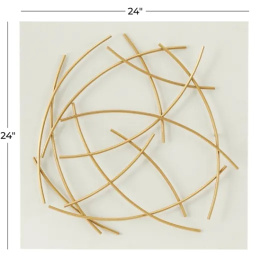Kirkland's Home Scattered Sticks Abstract Wall Plaque- Wall Plaques