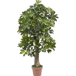 Kirkland's Home Schefflera Tree In Terra Cotta Planter, 4 Ft.- Trees & Topiaries