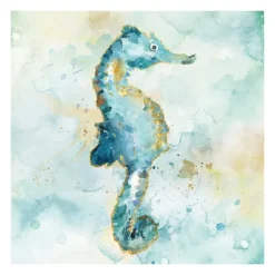 Kirkland's Home Seahorse Giclee Canvas Art Print- Canvas Art