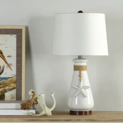 Kirkland's Home Seaside Rope Tie Table Lamp- Table Lamps