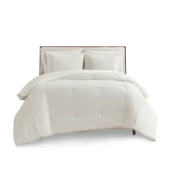 Kirkland's Home Seersucker 3-Pc. Full/Queen Comforter Set- Comforters