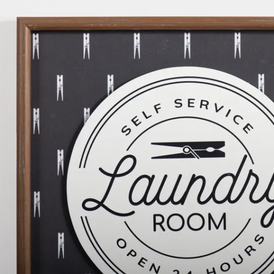Kirkland's Home Self Service Laundry Wall Plaque- Wall Quotes & Signs