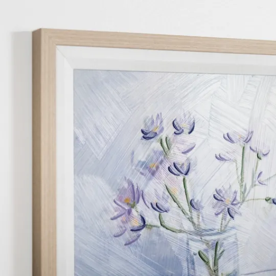 Kirkland's Home September Aster Framed Art Print- Framed Art