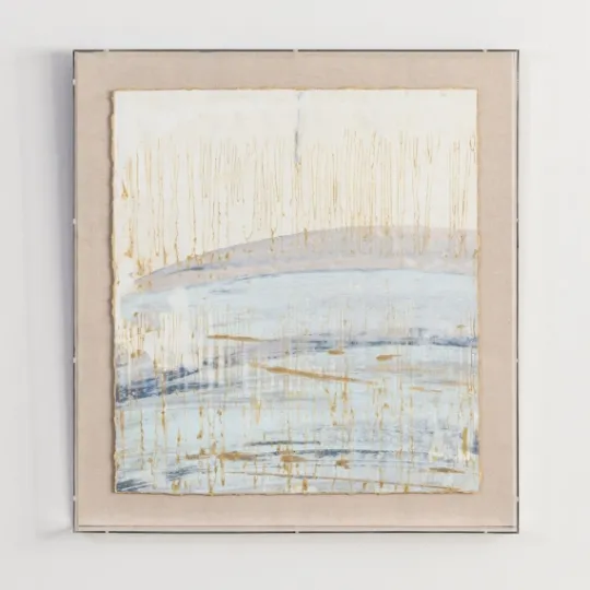 Kirkland's Home Serenity Blue Ii Shadowbox Art Print- Framed Art