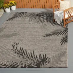 Kirkland's Home Shaded Palms Captiva Outdoor Area Rug, 7X9- Outdoor Rugs