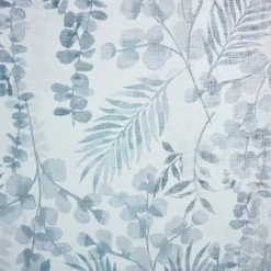 Kirkland's Home Sheer Blue Botanical Curtain Panel Set, 84 In.- Curtains & Drapes
