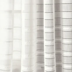 Kirkland's Home Sheer Grommet Curtain Panel Set, 84 In.- Curtains & Drapes