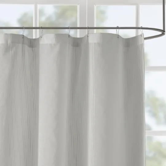 Kirkland's Home Sheer Shower Curtain- Shower Curtains