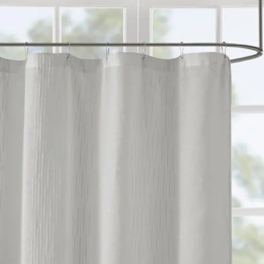 Kirkland's Home Sheer Shower Curtain- Shower Curtains