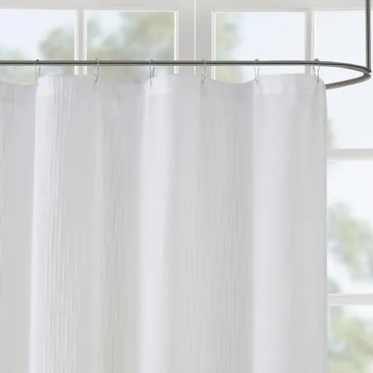 Kirkland's Home Sheer Shower Curtain- Shower Curtains