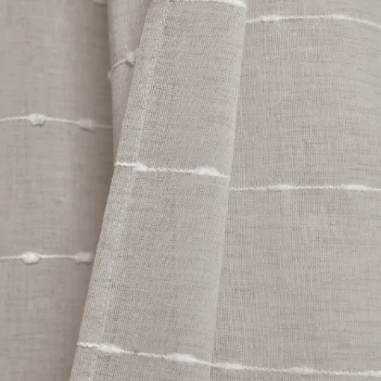 Kirkland's Home Sheer Textured Curtain Panel Set, 84 In.- Curtains & Drapes