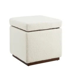 Kirkland's Home Sherpa Cube Storage Ottoman- Benches & Ottomans