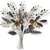 Kirkland's Home Shining Golden Floral Bouquet Wall Decoration- Wall Plaques