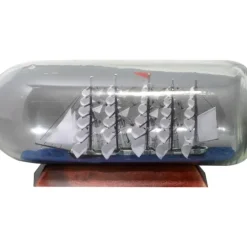 Kirkland's Home Ship In A Bottle Figurine- Statues & Figurines