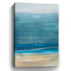 Kirkland's Home Shoreline Brushstrokes Canvas Art Print, 32X48 In.- Canvas Art