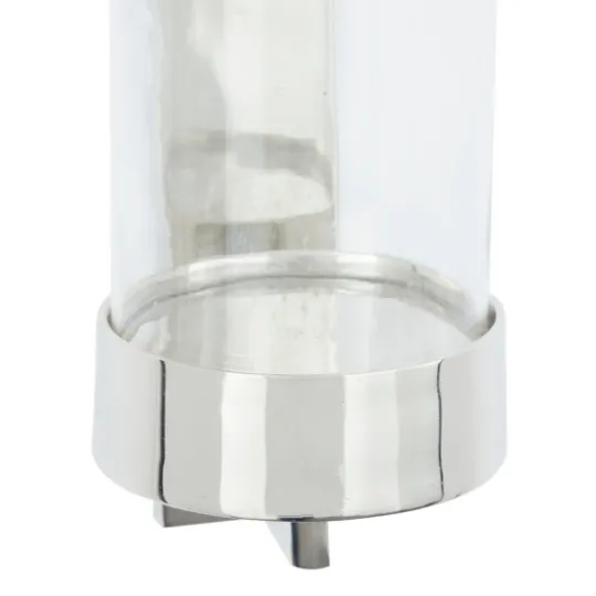Kirkland's Home Silver Assymetrical Modern Sconce- Sconces