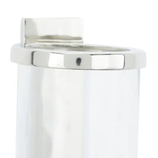 Kirkland's Home Silver Assymetrical Modern Sconce- Sconces