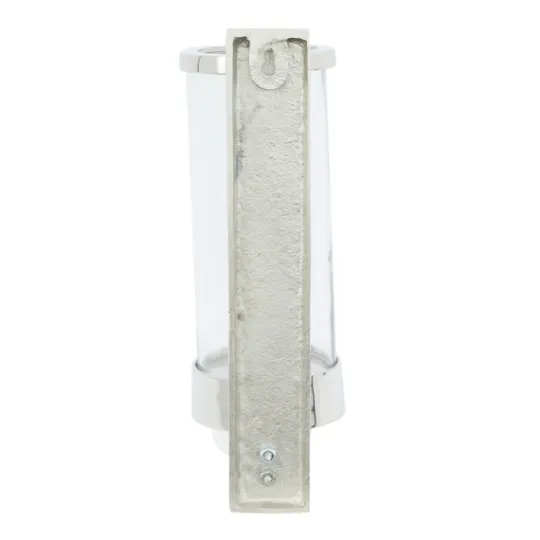 Kirkland's Home Silver Assymetrical Modern Sconce- Sconces