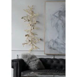 Kirkland's Home Silver Branches And Birds Metal Wall Plaque- Wall Plaques