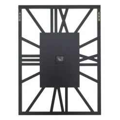 Kirkland's Home Silver Glass Frame Wall Clock- Clocks