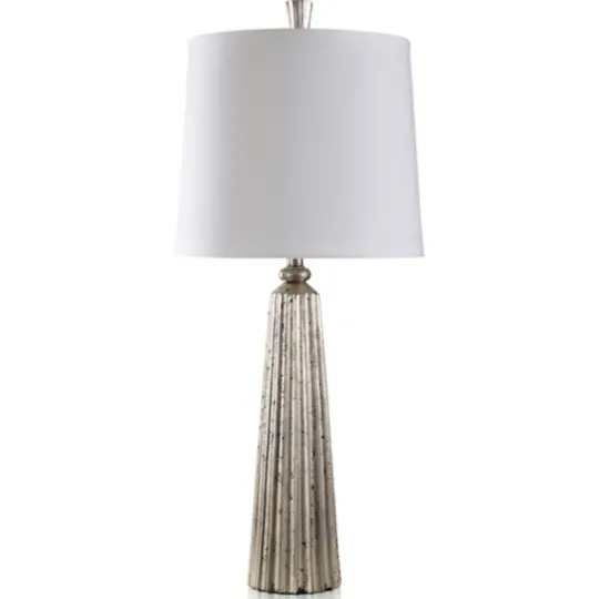 Kirkland's Home Silver Leaf Slender Table Lamp- Table Lamps