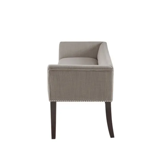Kirkland's Home Silver Melinda Accent Bench- Benches & Ottomans