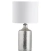 Kirkland's Home Silver Mercury Glass Cylinder Table Lamp- Table Lamps