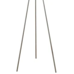 Kirkland's Home Silver Metal Tripod Floor Lamp- Floor Lamps
