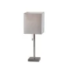 Kirkland's Home Silver Monochrome Square Table Lamp- Table Lamps